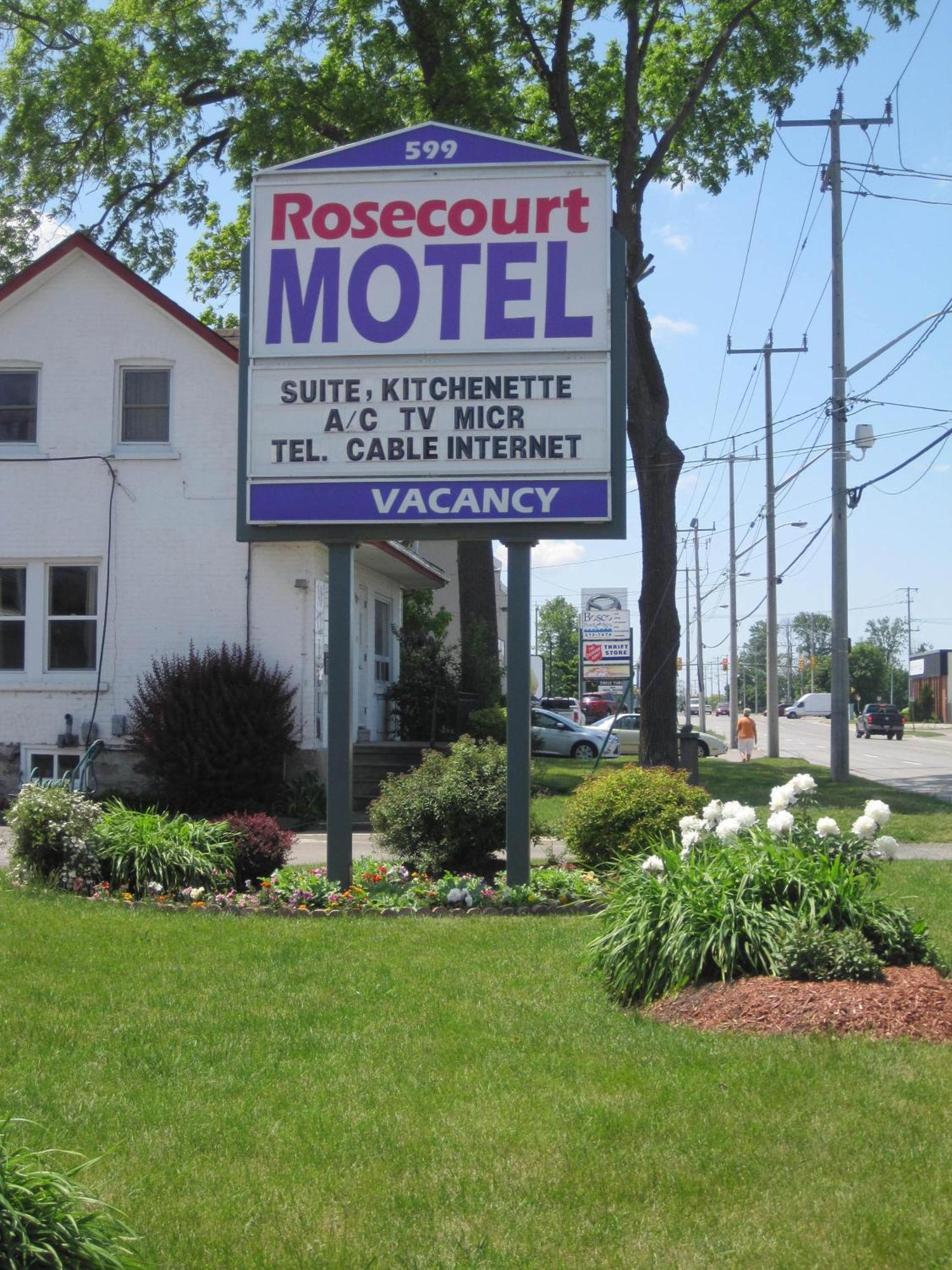 Rosecourt Motel Stratford Exterior foto